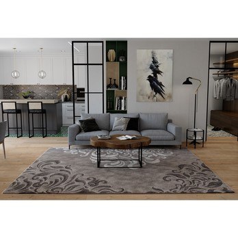 Koberec MIRA 3 60x110 cm, sivá 1