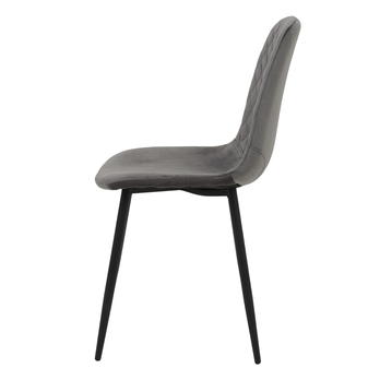 Jedálenská stolička MIRA S sivá 3