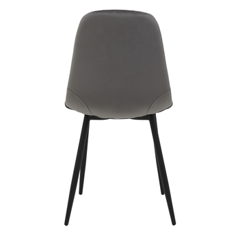 Jedálenská stolička MIRA S sivá 4