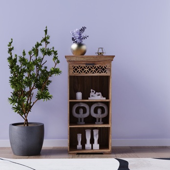 Knižnica MIRANA 60 palisander 1