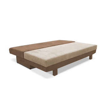 Pohovka MIRELIA béžová/hnedá 1