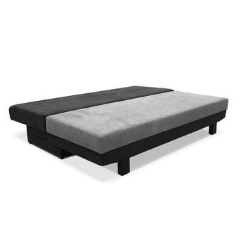 Pohovka MIRELIA svetlosivá/čierna 1