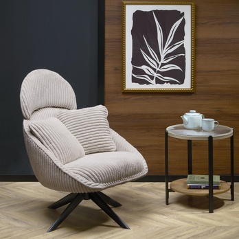 Kreslo MIRRY 2 cappuccino 1