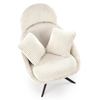 Kreslo MIRRY 2 krémová 8