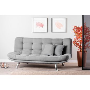 Pohovka MISA sivá 3