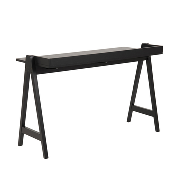 Kancelársky stôl MISO čierna/matná čierna 6