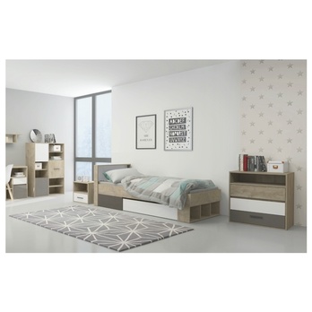 Posteľ  MITO MI6 dub endgrein, 90x200 cm 1