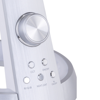 Stolná LED RGB lampa MITTO biela 1