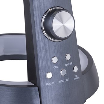 Stolná LED RGB lampa MITTO čierna 1