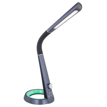 Stolná LED RGB lampa MITTO čierna 6