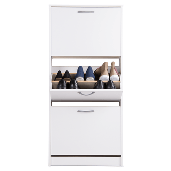 Skrinka na topánky MITZY 1 biela 2