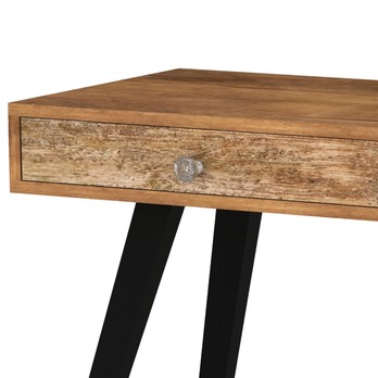 Písací stôl MIZU dub wotan/viacfarebná 2