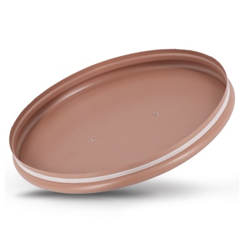 Dóza na potraviny MOCCA hnedá/drevo, objem 2,4 L 3