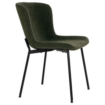 Jedálenská stolička MOCIDO tmavozelená 2