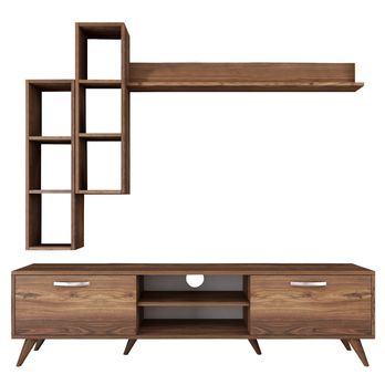 Obývacia stena MODE orech 3