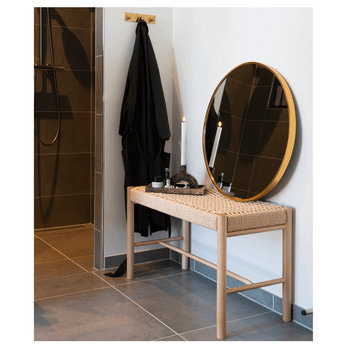 Zrkadlo MODRAD GOLD zlatá, priemer 60 cm 2