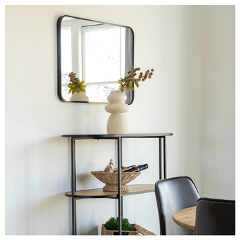 Zrkadlo MODRAD II čierna 1