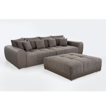 Mega pohovka MOLDAU-SE hnedá 2