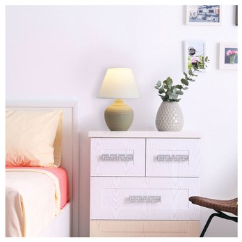 Stolná lampa MOLLY biela/béžová 1