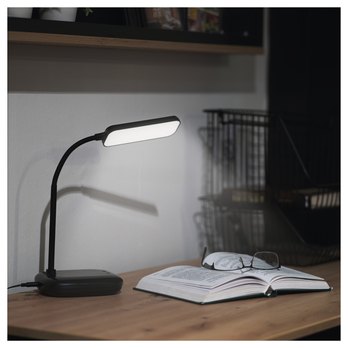 Stolná LED lampa MOLLY čierna 1