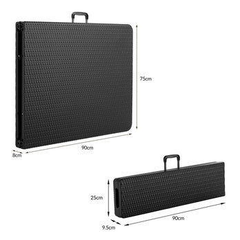 Záhradná zostava MOLMA čierna 2