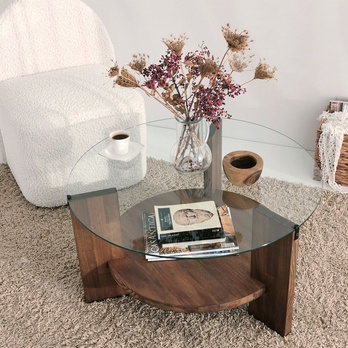 Konferenčný stolík MONDO orech 1