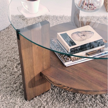 Konferenčný stolík MONDO orech 4