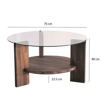 Konferenčný stolík MONDO orech 5