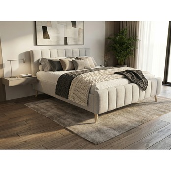 Posteľ s roštom MONKEY sivá 80, 180x200 cm 2