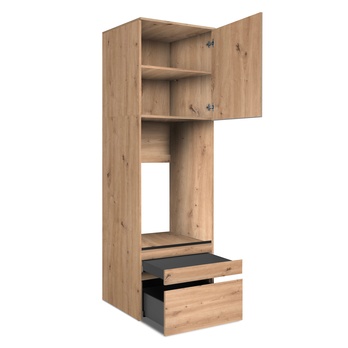 Skriňa na práčku MONNA dub artisan 4