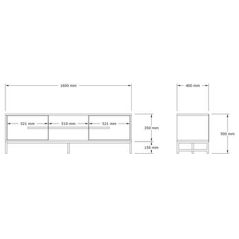 TV komoda MONO dub 5