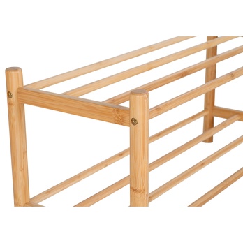 Polica na topánky MONOES bambus 3