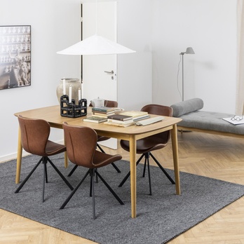 Jedálenský stôl MONTREUX 2 dub/prírodná 1