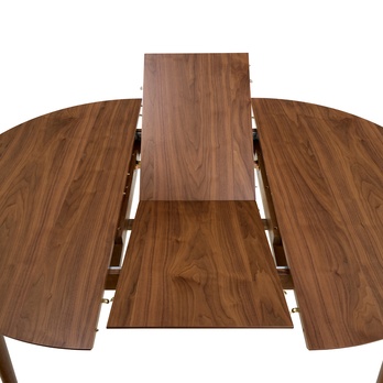 Jedálenský stôl MONTREUX matný orech/orech morený 3