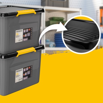 Úložný box  MONZA sivá, 32 l 3