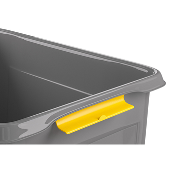 Úložný box  MONZA sivá, 18 l 2