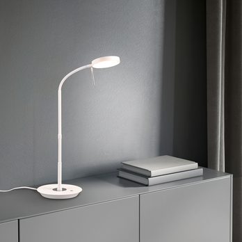 Stolná lampa MONZA biela 1