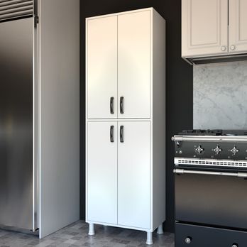 Viacúčelová skriňa MOO biela 1