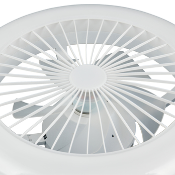 Stropné LED svietidlo s ventilátorom MORA biela 3