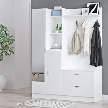 Predsieňová zostava MORALO 2 biela 1