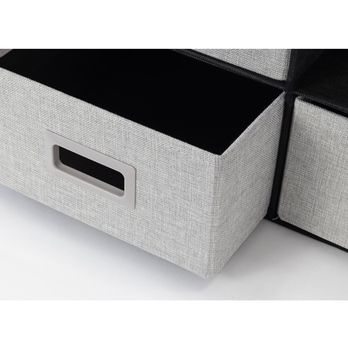 Úložný box MOREEN sivá, šírka 60 cm 4