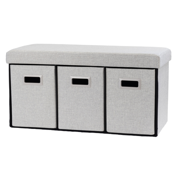 Úložný box MOREEN sivá, šírka 76 cm 1