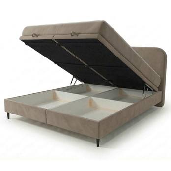 Posteľ s matracom MOREVIEW taupe, 180x200 cm 2