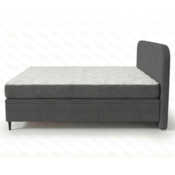 Posteľ s matracom MOREVIEW tmavosivá, 180x200 cm 5