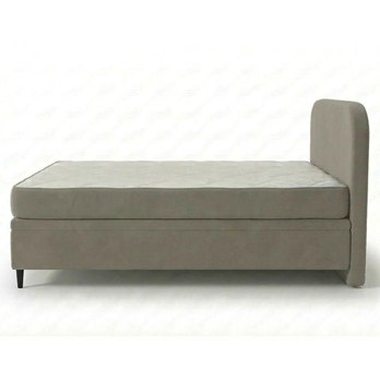 Posteľ s matracom MOREVIEW sivobéžová, 120x200 cm 4