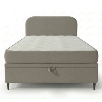 Posteľ s matracom MOREVIEW taupe, 120x200 cm 3