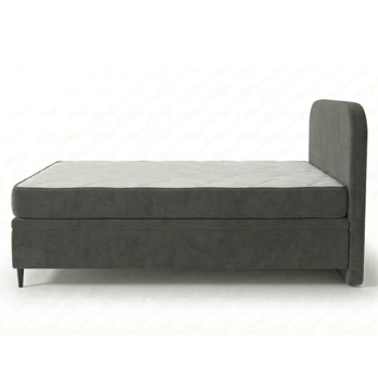 Posteľ s matracom MOREVIEW tmavosivá, 120x200 cm 4