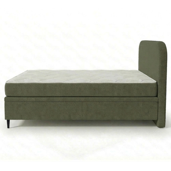 Posteľ s matracom MOREVIEW olivová, 120x200 cm 4