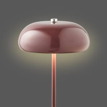 Stolná lampa MORGOTI vínová 3