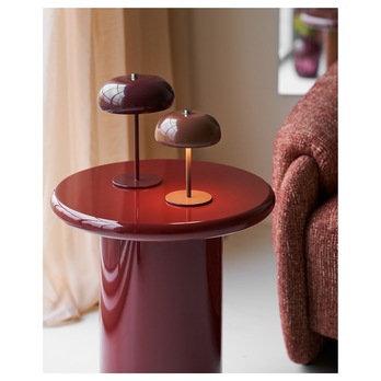 Stolná lampa MORGOTI hnedá 1